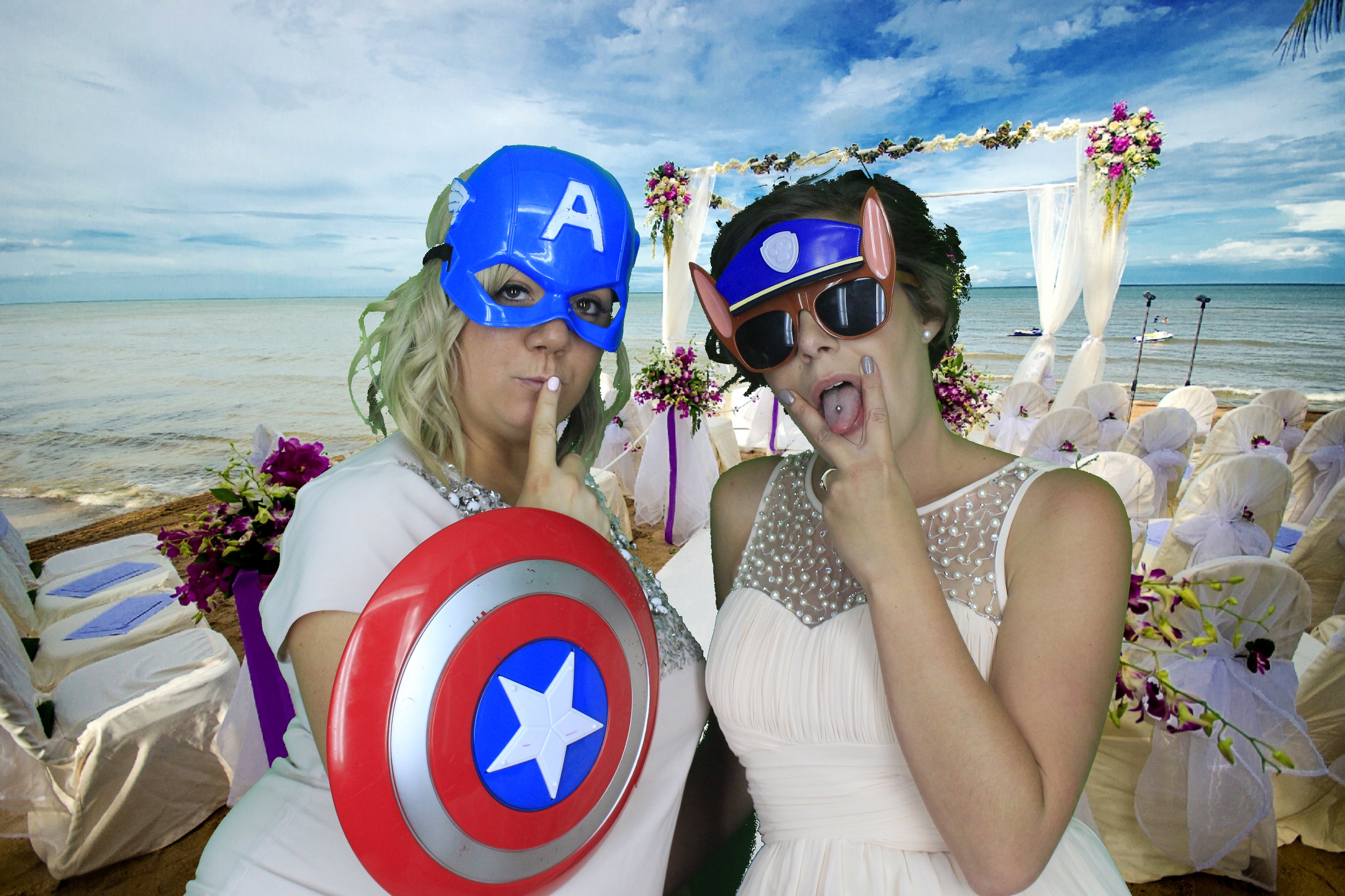 Graham and Rhiannon's Wedding | View more photos from the event at gallery.myphotoboothexperience.co.uk/u/MyPhotoBoothExperienceLtd/Graham-and-Rhiannons-Wedding